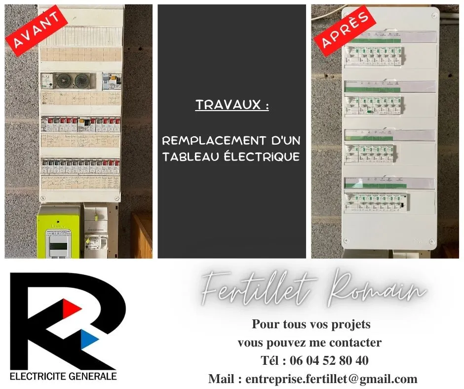 Réalisation électricien Liffré 52