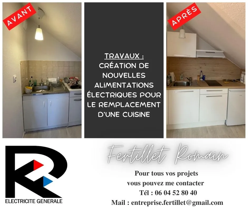 Réalisation électricien Liffré 15