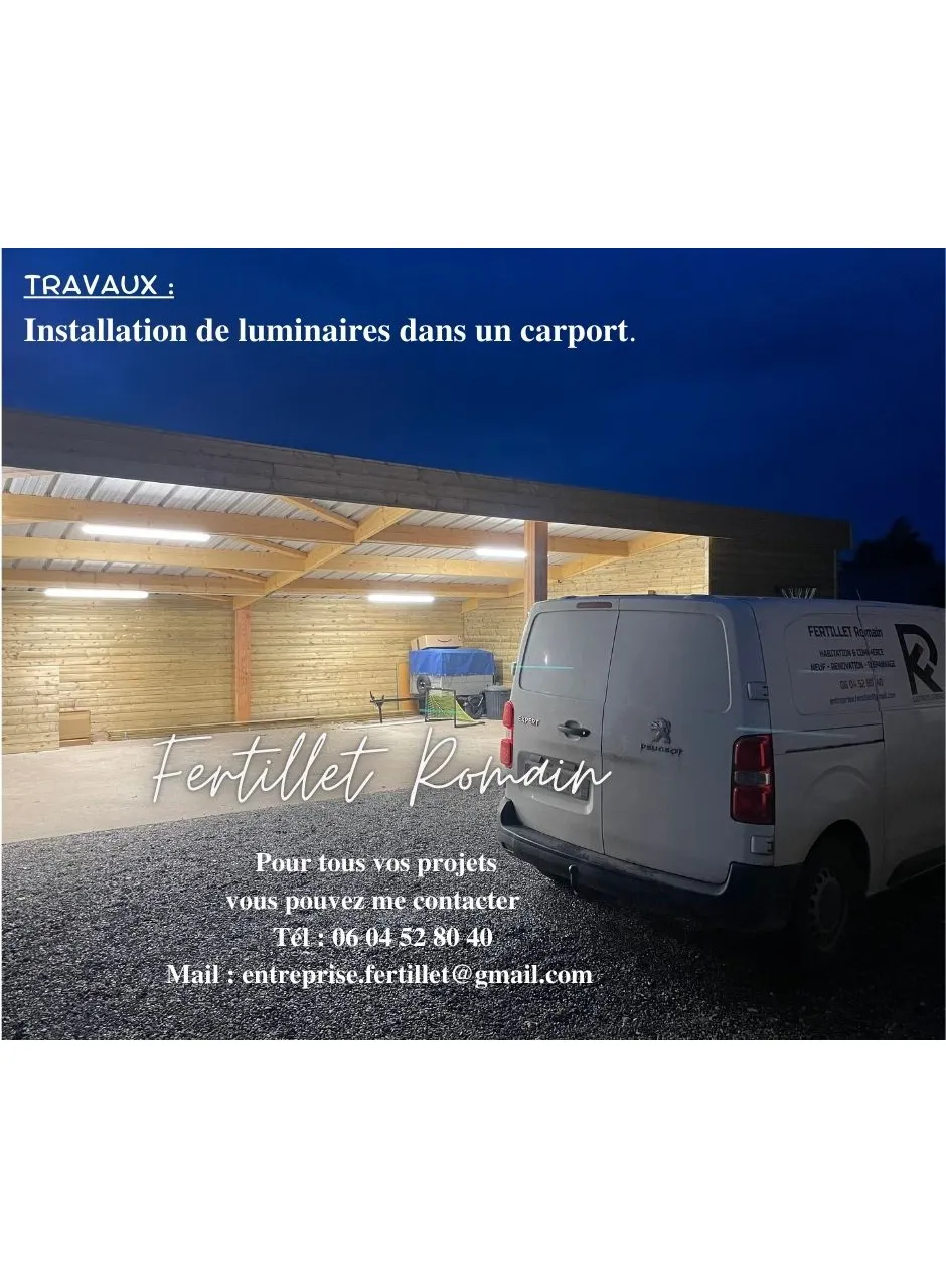 Réalisation électricien Liffré 25