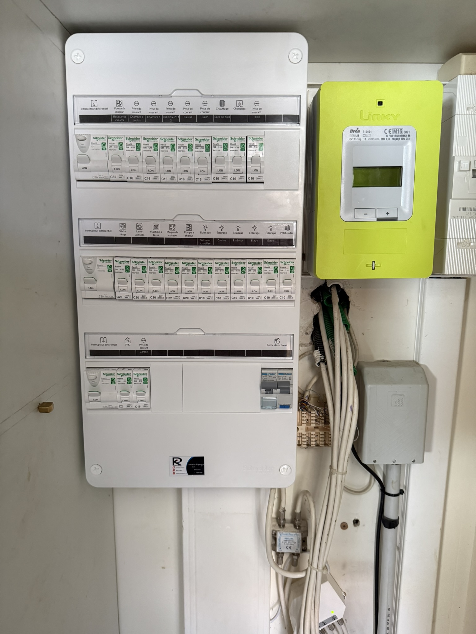 Réalisation électricien Liffré 29