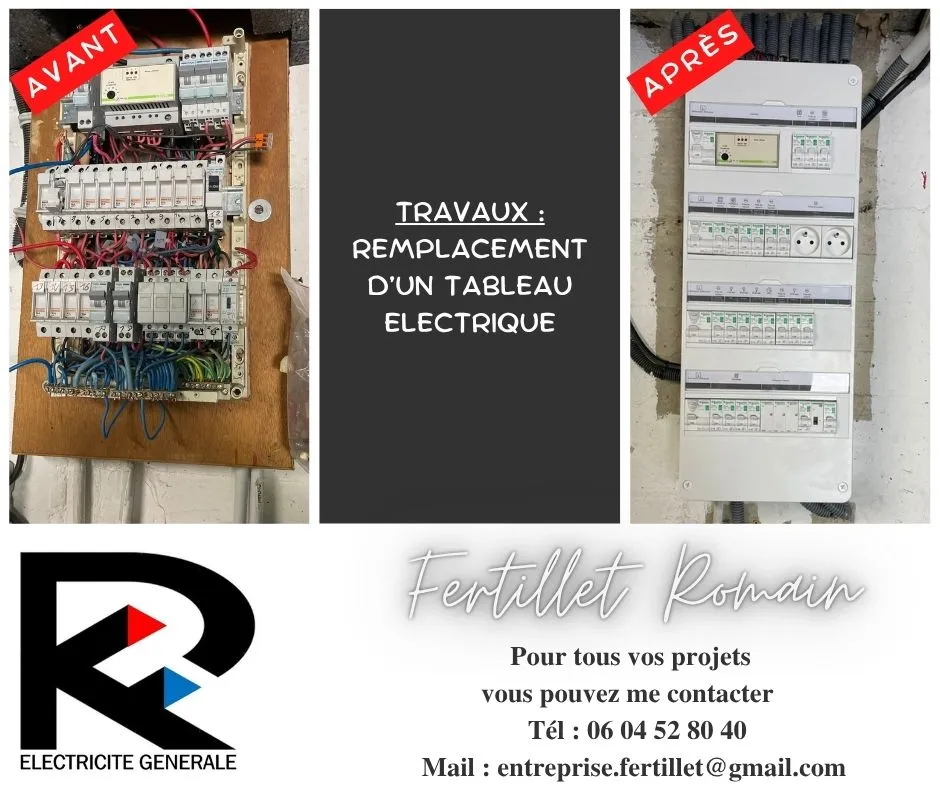 Réalisation électricien Liffré 38