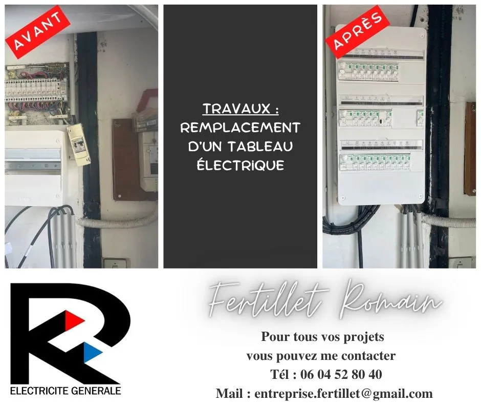 Réalisation électricien Liffré 40