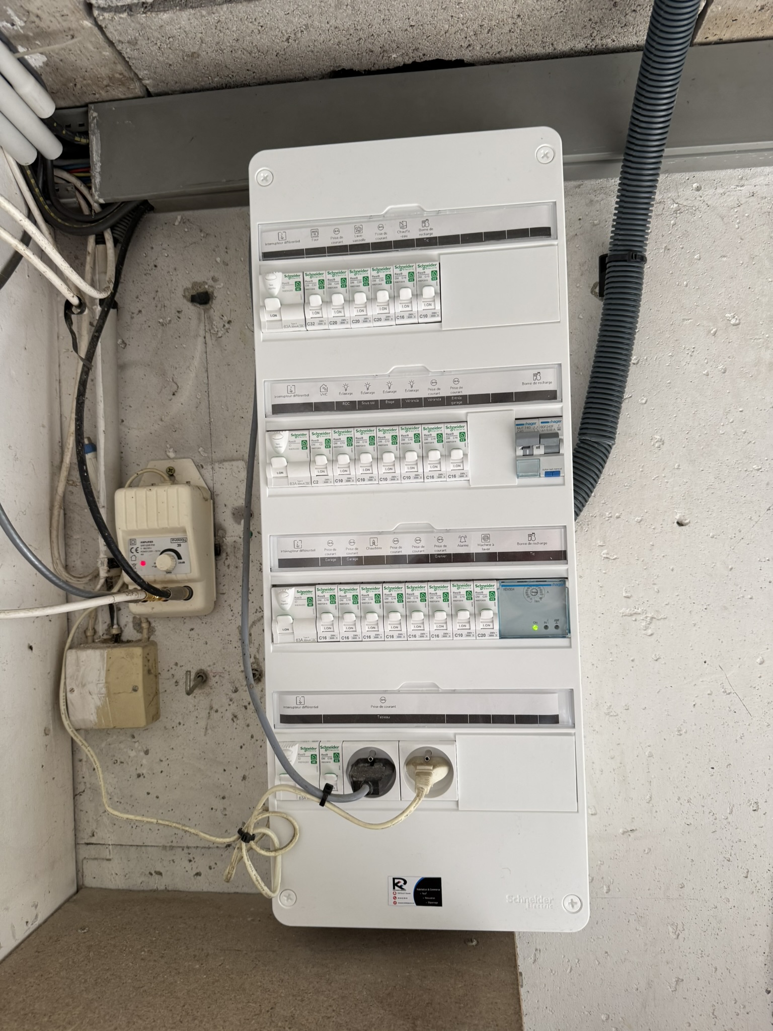 Réalisation électricien Liffré 28