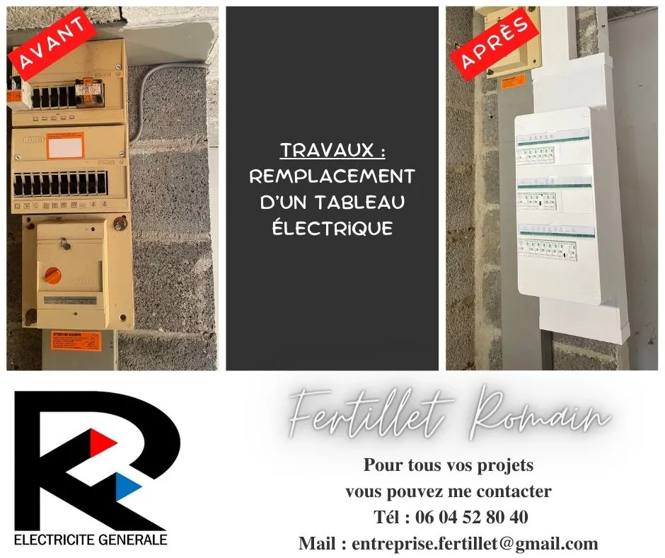 Réalisation électricien Liffré 48