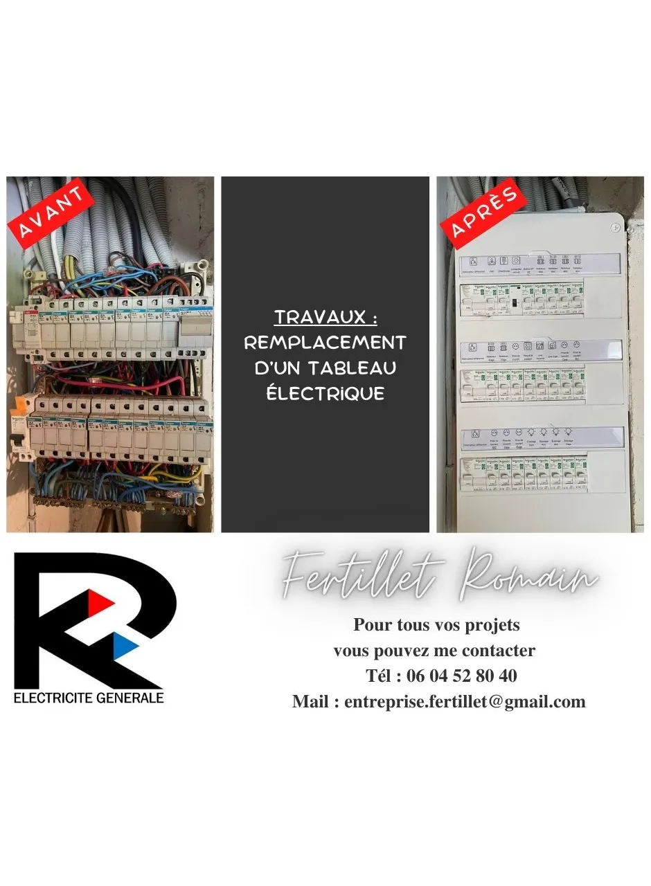 Réalisation électricien Liffré 32